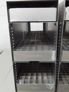 Thumbnail image of Lot of 23 Storage Racks -80 Freezer Storage Racks 48cm x 13.5cm x 30.5cm