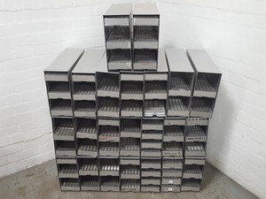 Thumbnail image of Lot of 23 Storage Racks -80 Freezer Storage Racks 48cm x 13.5cm x 30.5cm