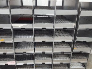 Thumbnail image of Lot of 15 -80 Freezer Storage Racks Lab 46cm x 16cm x 21.8cm 