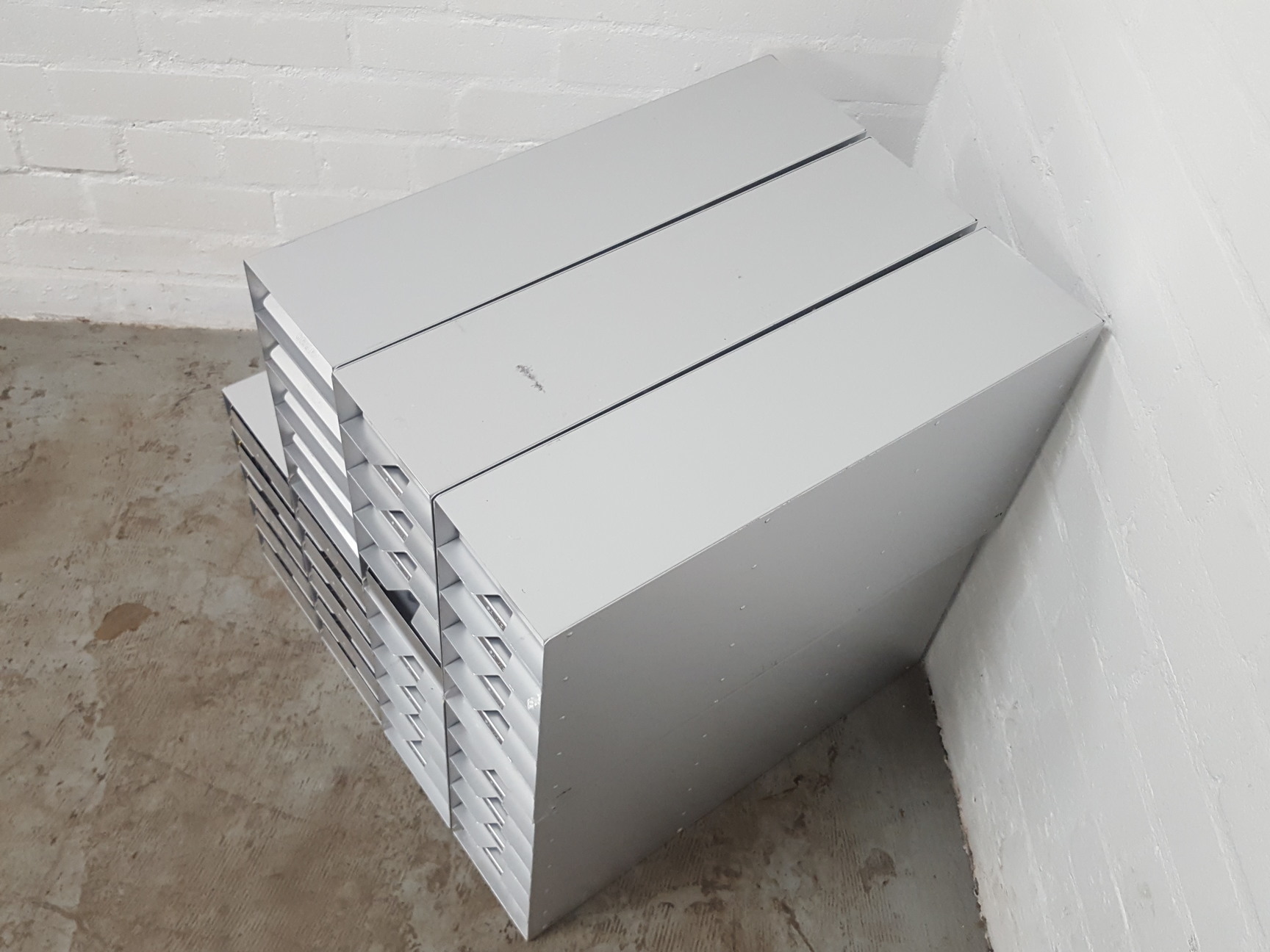 Image of Lot of 7 Sanyo -80 Freezer Storage Racks Lab 55.9cm x 14cm x 29cm