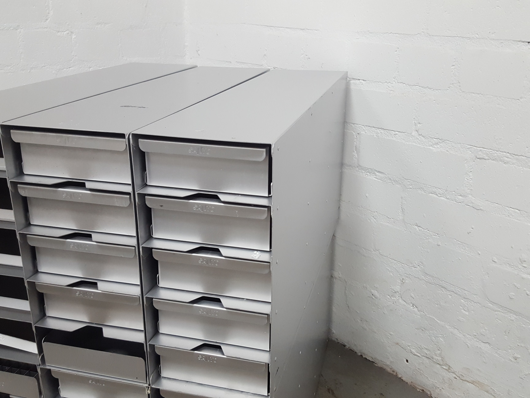 Image of Lot of 7 Sanyo -80 Freezer Storage Racks Lab 55.9cm x 14cm x 29cm