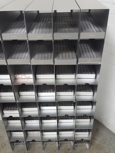 Thumbnail image of Lot of 20 Storage Racks -80 Freezer Storage Racks 54.5cm x 13.9cm x 30cm