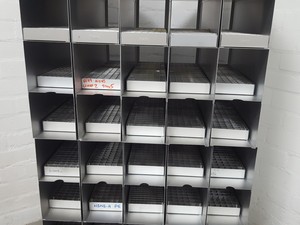 Thumbnail image of Lot of 20 Storage Racks -80 Freezer Storage Racks 54.5cm x 13.9cm x 30cm