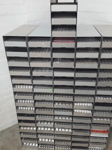 Thumbnail image of Lot of 26 Storage Racks -80 Freezer Storage Racks 46cm x 15.9cm x 22cm