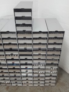 Thumbnail image of Lot of 21 Storage Racks -80 Freezer Storage Racks 46cm x 16cm  x 21.7 cm