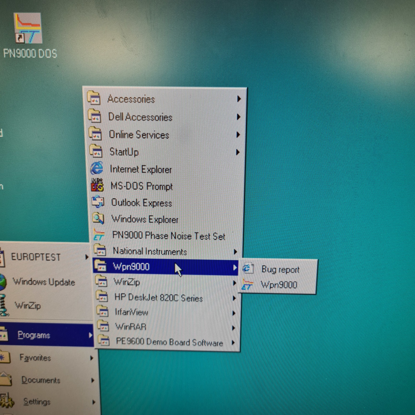 Image of Aeroflex Comstron EuropTest PN9000 Automatic Phase Noise Test System + PC