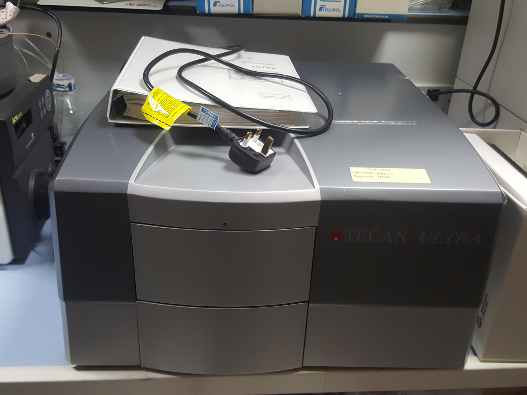 Image of Tecan ULTRA A-5082 Multi Detection Microplate Plate Reader Lab