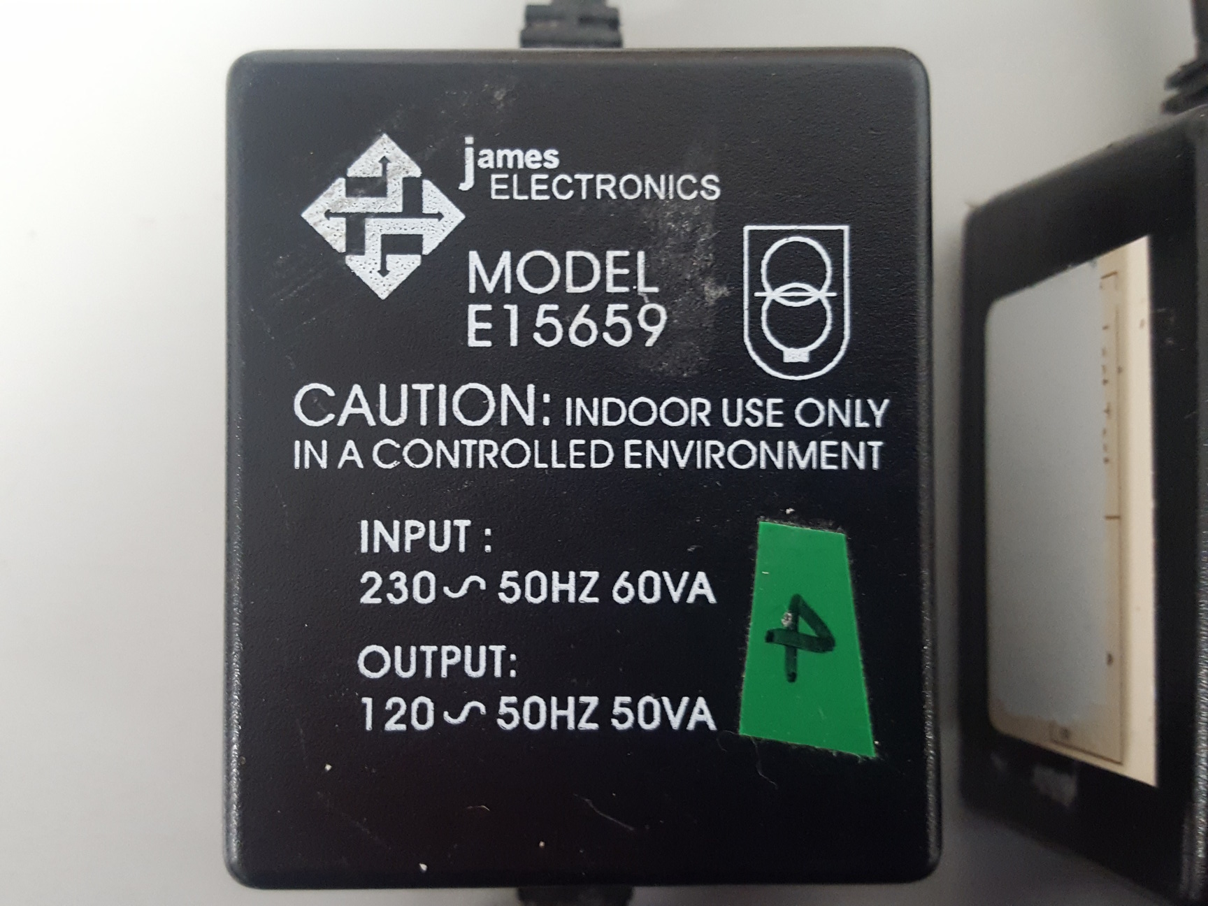 Image of 3x James Electronics Model E15659 Power Adapters
