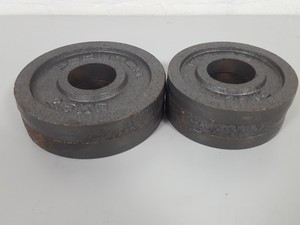 Thumbnail image of 8.75kg of Bodymax Metal Olympic Gym Weight Plates 2 x 2.5kg 3 x 1.25kg