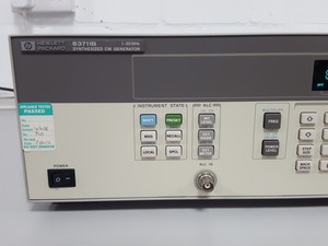 Thumbnail image of HP 83711B Synthesized CW Generator 1-20GHz Lab 