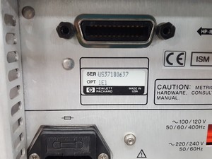 Thumbnail image of HP 83711B Synthesized CW Generator 1-20GHz Lab 