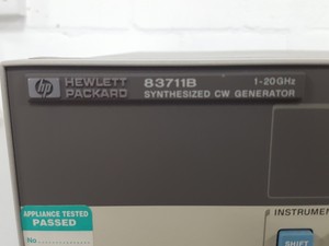 Thumbnail image of HP 83711B Synthesized CW Generator 1-20GHz Lab 