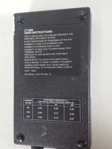 Thumbnail image of 2x Seaward LT1000 Extension Lead Tester Testing