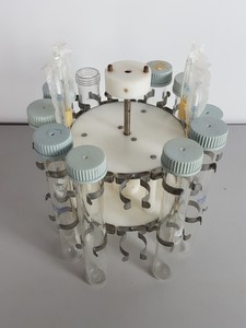 Thumbnail image of Lot of 11 Thermo Hybaid Hybridisation Tubes With Rotary Holder Lab