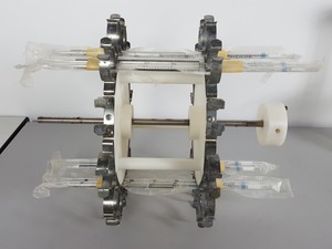Thumbnail image of Lot of 11 Thermo Hybaid Hybridisation Tubes With Rotary Holder Lab