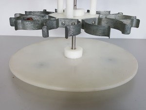 Thumbnail image of 5x 1L Stuart Scientific Glass Hybridisation Tubes & Orbital Shaker Rotor Holder