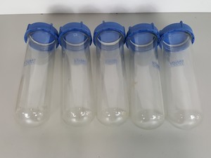 Thumbnail image of 5x 1L Stuart Scientific Glass Hybridisation Tubes & Orbital Shaker Rotor Holder