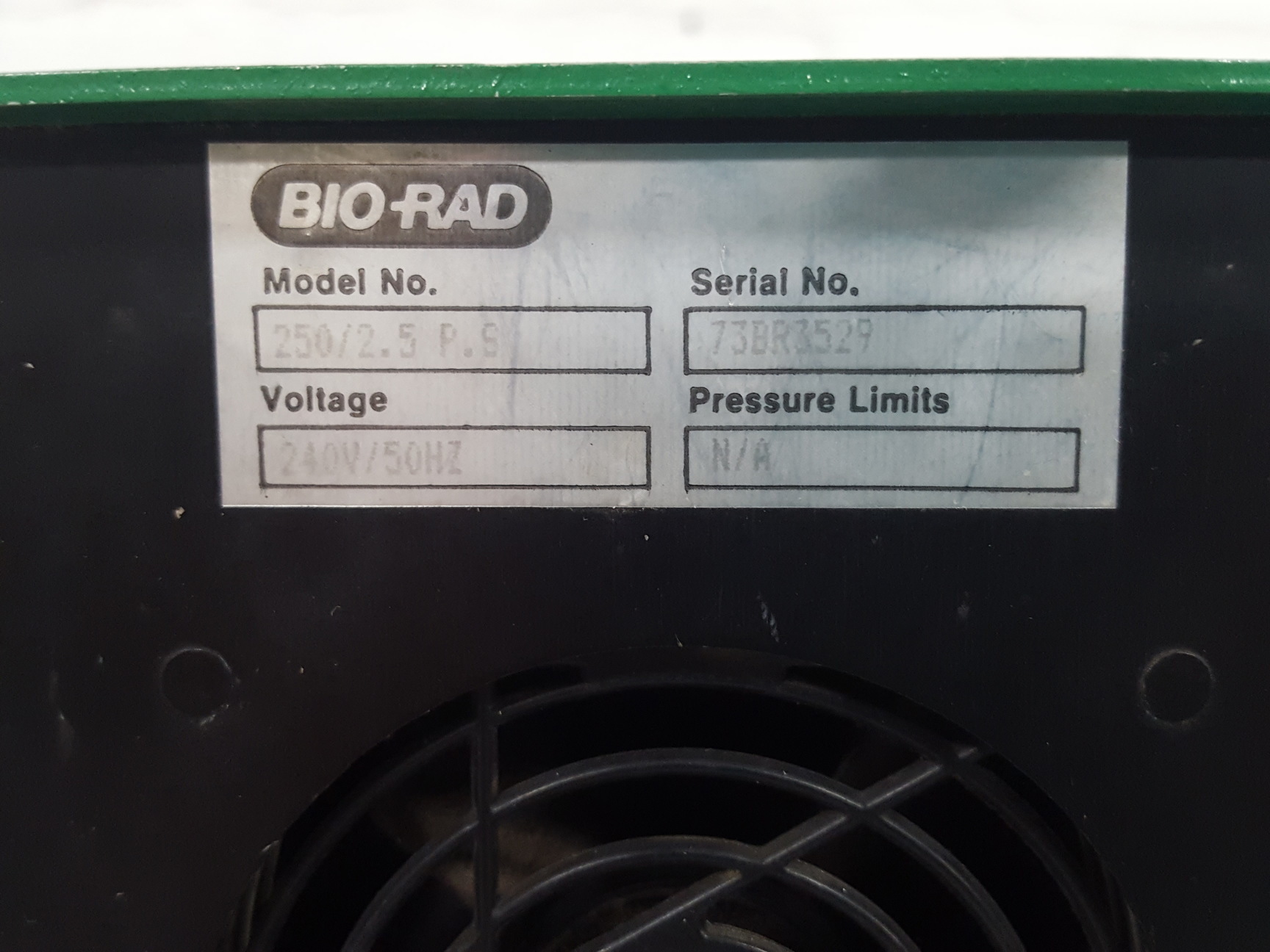 Image of Bio-Rad Model 250/2.5 Power Supply Lab Electrophoresis