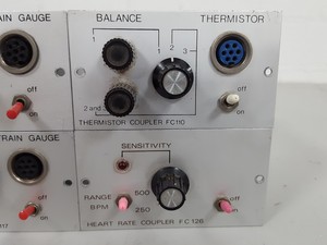 Thumbnail image of 8x Bioscience Strain Gauge Coupler FC117, AC input Coupler FC 122, FC 110, FC126