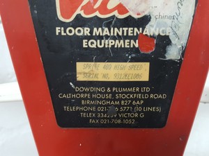 Thumbnail image of Dowding & Plummer Victor Sprite 400 High Speed Floor Polisher