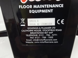 Thumbnail image of Pair of Victor Sprite 8 inch Battery Powered Floor Polisher