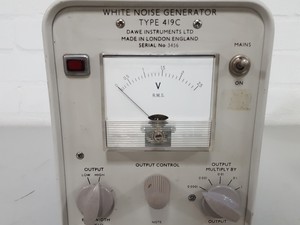 Thumbnail image of White Noise Generator Type 419C Dawe Instruments  Lab