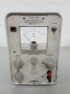 Thumbnail image of White Noise Generator Type 419C Dawe Instruments  Lab