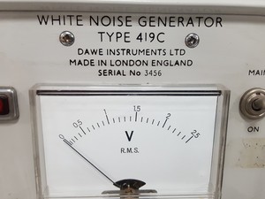 Thumbnail image of White Noise Generator Type 419C Dawe Instruments  Lab