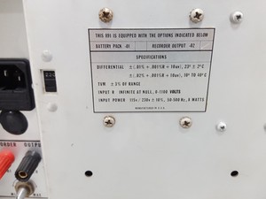 Thumbnail image of Fluke 891A DC Differential Voltmeter Lab - Spares Repairs