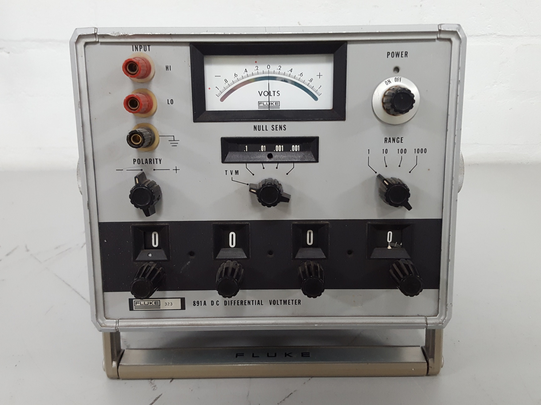 Image of Fluke 891A DC Differential Voltmeter Lab - Spares Repairs