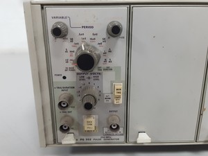 Thumbnail image of Tektronix TM504 Power Module + PG502 Pulse Generator 250MHz Lab