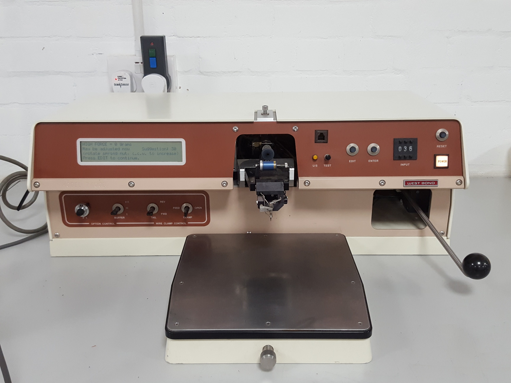 Image of West Bond 7400B-44A-46 Wire Bonder System Lab