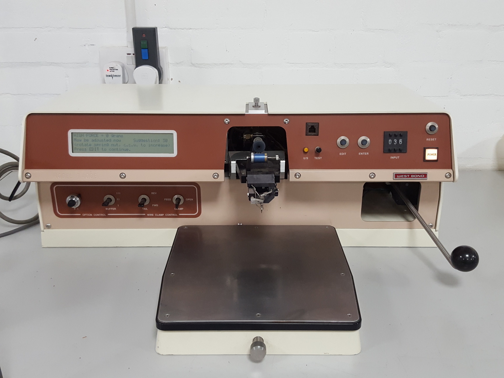 Image of West Bond 7400B-44A-46 Wire Bonder System Lab