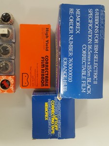 Thumbnail image of Memorax High-Yield Correctable Typewriter Film Ribbon & Balls For IBM Selectric