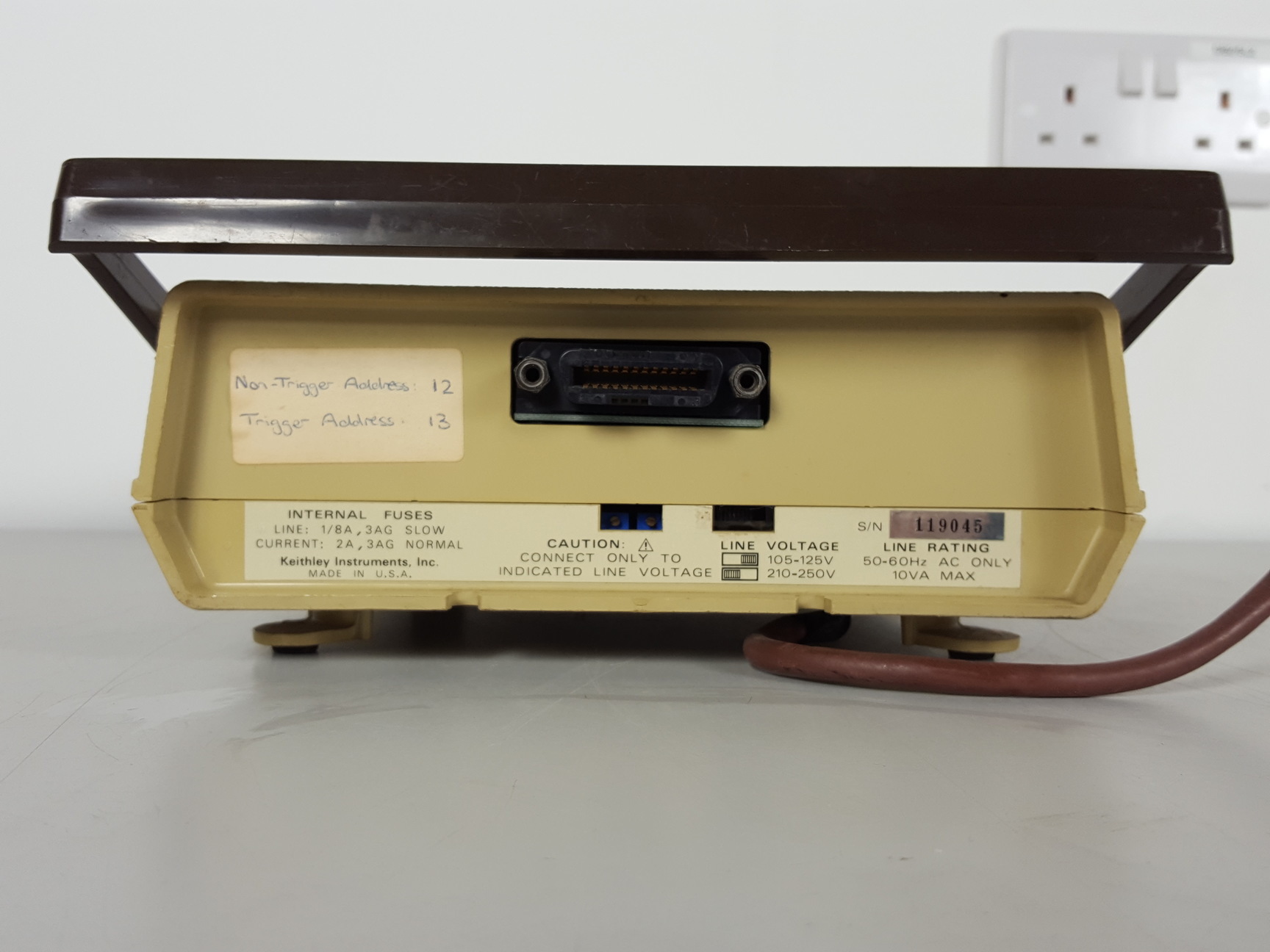 Image of Keithley 179A TRMS Multimeter with Faulty Display Lab