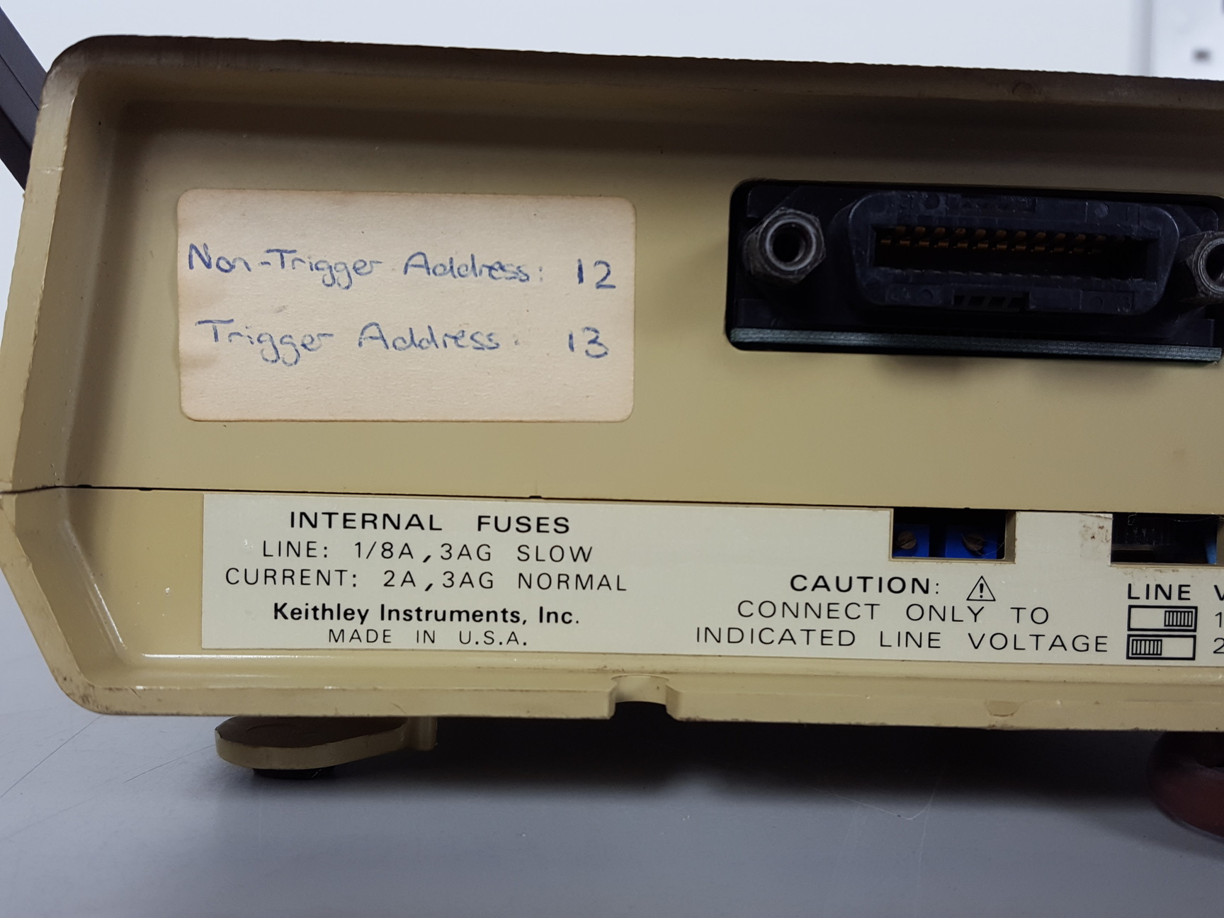 Image of Keithley 179A TRMS Multimeter with Faulty Display Lab