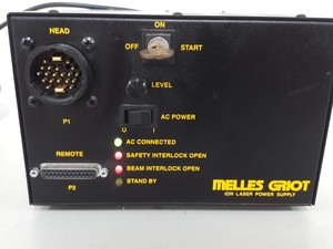 Thumbnail image of Melles Griot Omnichrome Ion Laser Power Supply Lab