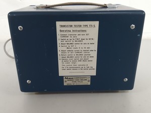 Thumbnail image of Advance Transistor Tester CT472 T.TI/S TT1S Lab