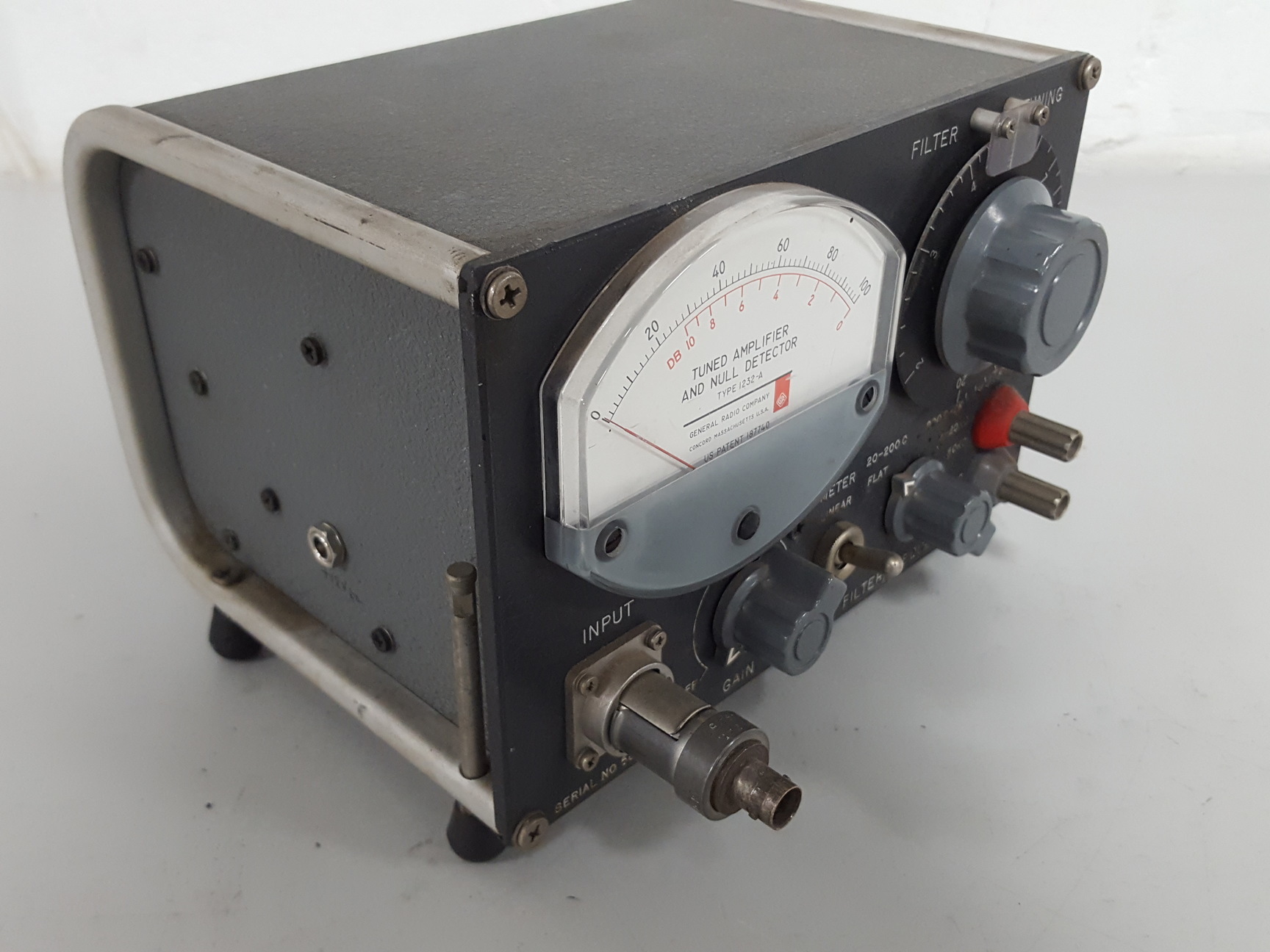 Image of General Radio 1232A Tuned Amplifier & Null Detector Lab