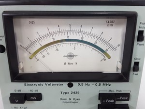 Thumbnail image of Bruel & Kjaer 2425 Electronic Voltmeter Lab