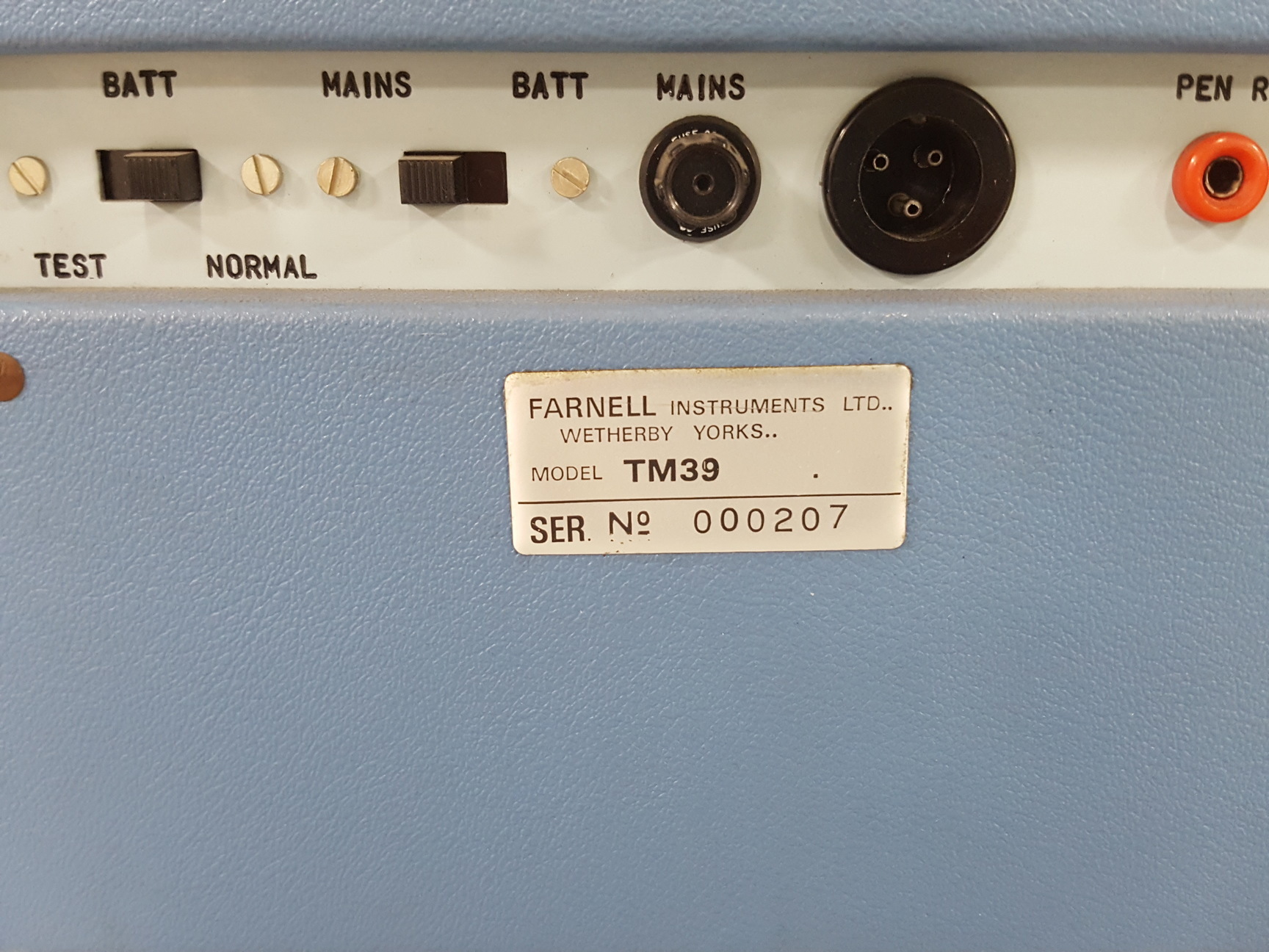 Image of Farnell Type TM39 DC Microvoltmeter Lab