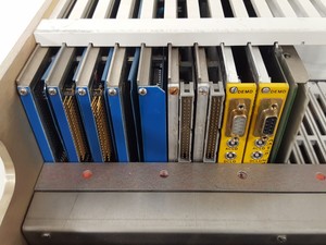 Thumbnail image of Camac Plug in Modules Lecroy 6102, MM8 103A Memory, dsp 1402E, Fisher PTI 110-2