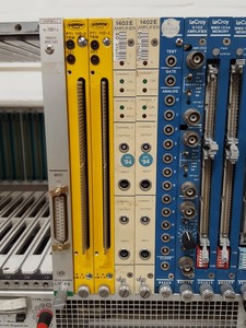 Thumbnail image of Camac Plug in Modules Lecroy 6102, MM8 103A Memory, dsp 1402E, Fisher PTI 110-2