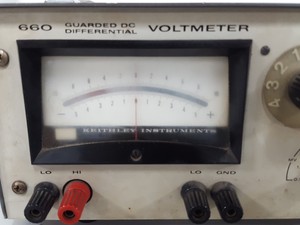 Thumbnail image of Keithley Instruments Model 660 Guarded Differential DC Voltmeter