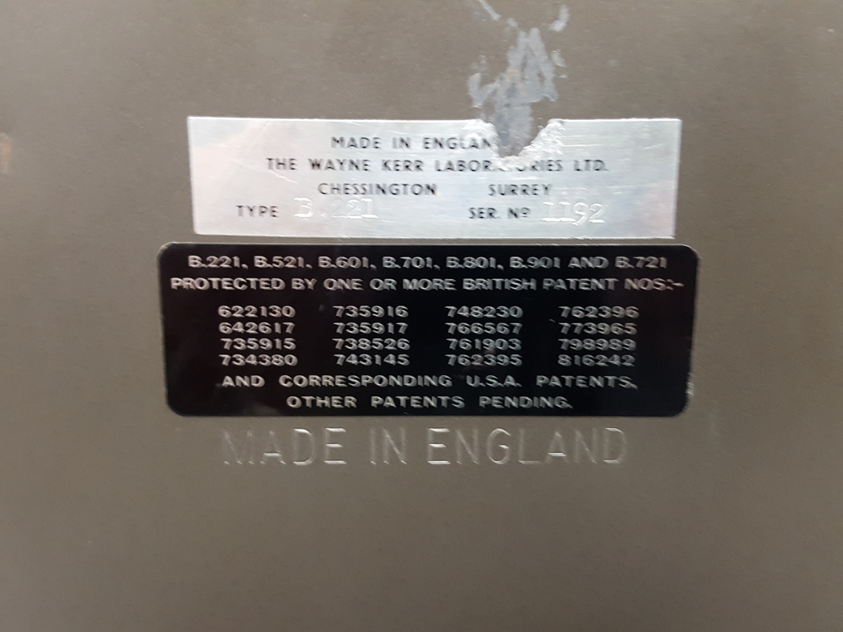 Image of Wayne Keer Universal Bridge B221 Lab Spares Repairs