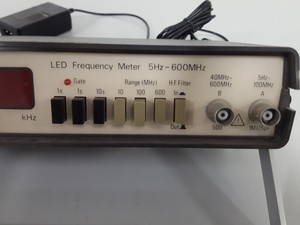 Thumbnail image of TF600 LED Frequency Meter 5hz-600Mhz RS Components 