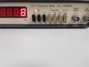 Thumbnail image of TF600 LED Frequency Meter 5hz-600Mhz RS Components 