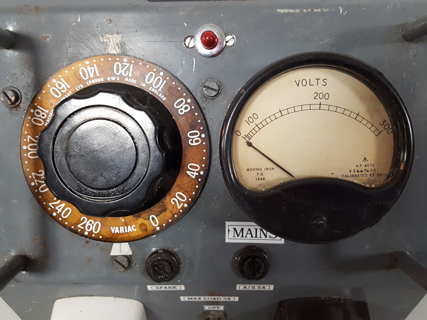 Image of Clarendon Laboratory Variable Output Transformer Lab