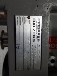 Thumbnail image of Pfeiffer Balzers WKP500A Vacuum Pump WOS 430 Leybold Sogevac SV100B AM 90 SX2 