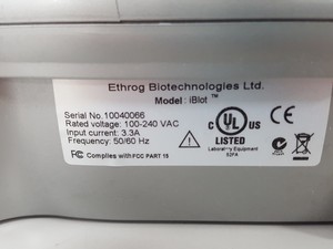 Thumbnail image of Invitrogen iBlot Dry Blotting System Ethrog Technologies Lab